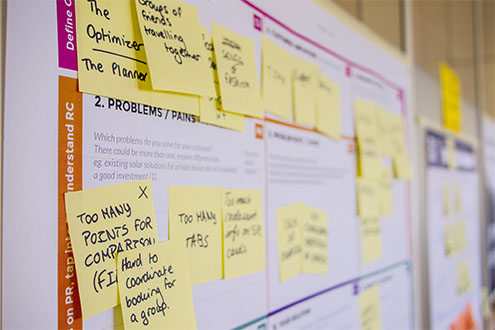 Engineering SCRUM board for project management